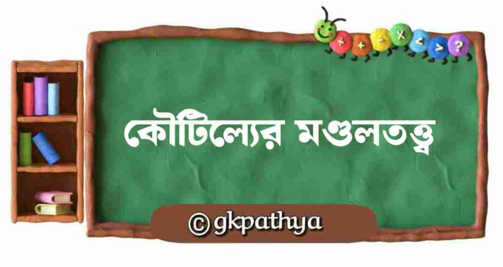 কৌটিল্যের মণ্ডলতত্ত্বের আলোচনাঃ Discussion of Kautilya’s Mandala theory