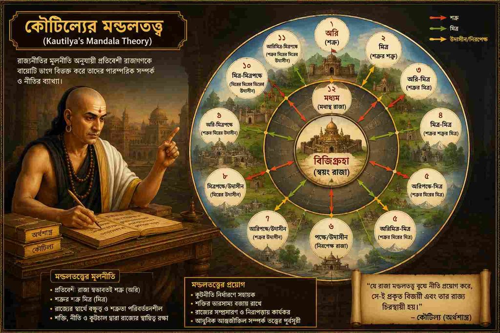 কৌটিল্যের মণ্ডলতত্ত্ব