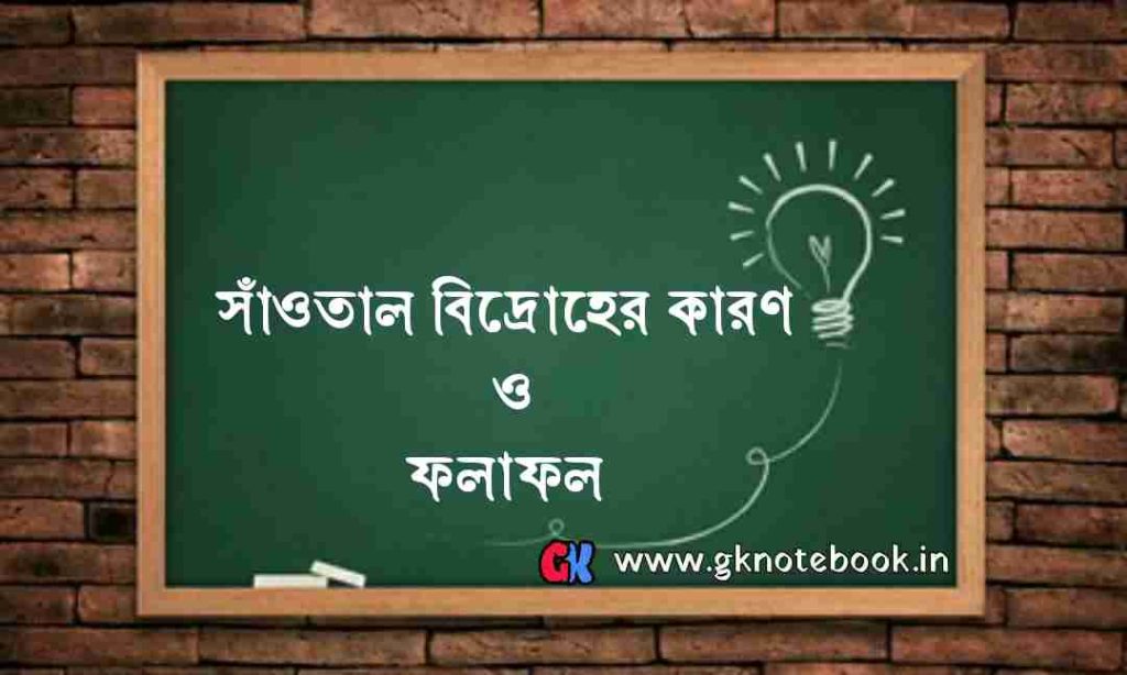 সাঁওতাল বিদ্রোহের কারণ ও ফলাফল: The Santal Rebellion.