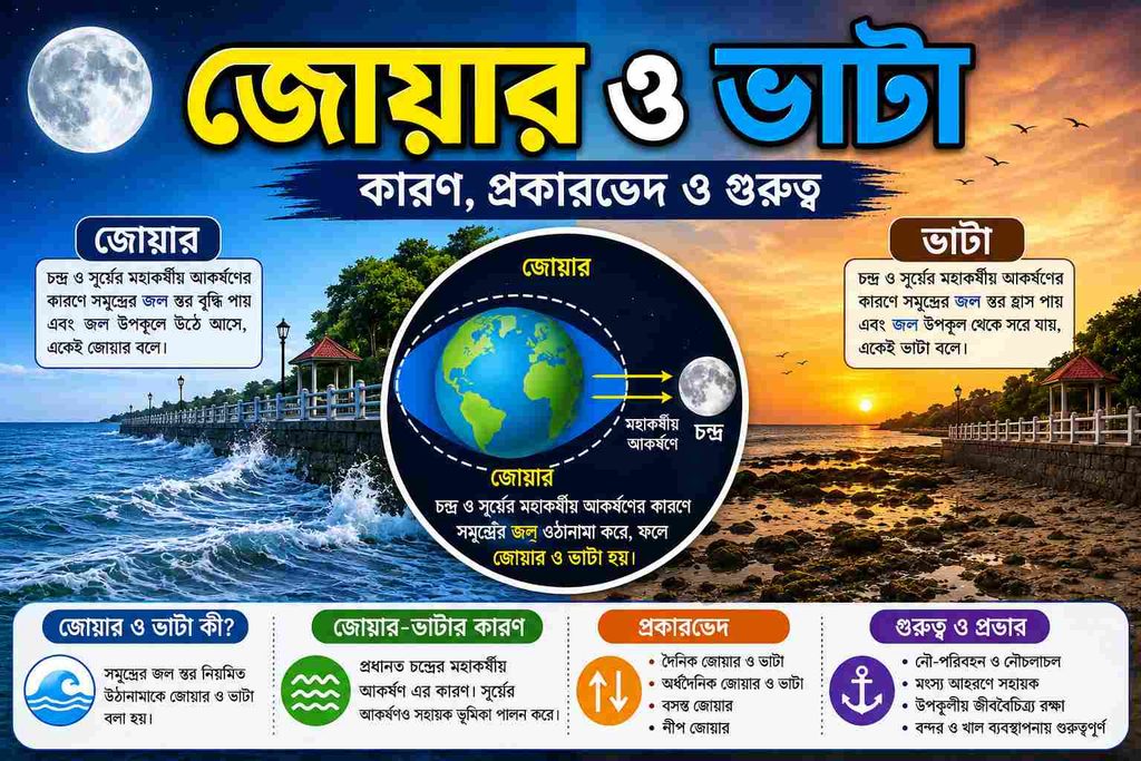 জোয়ার ও ভাটা